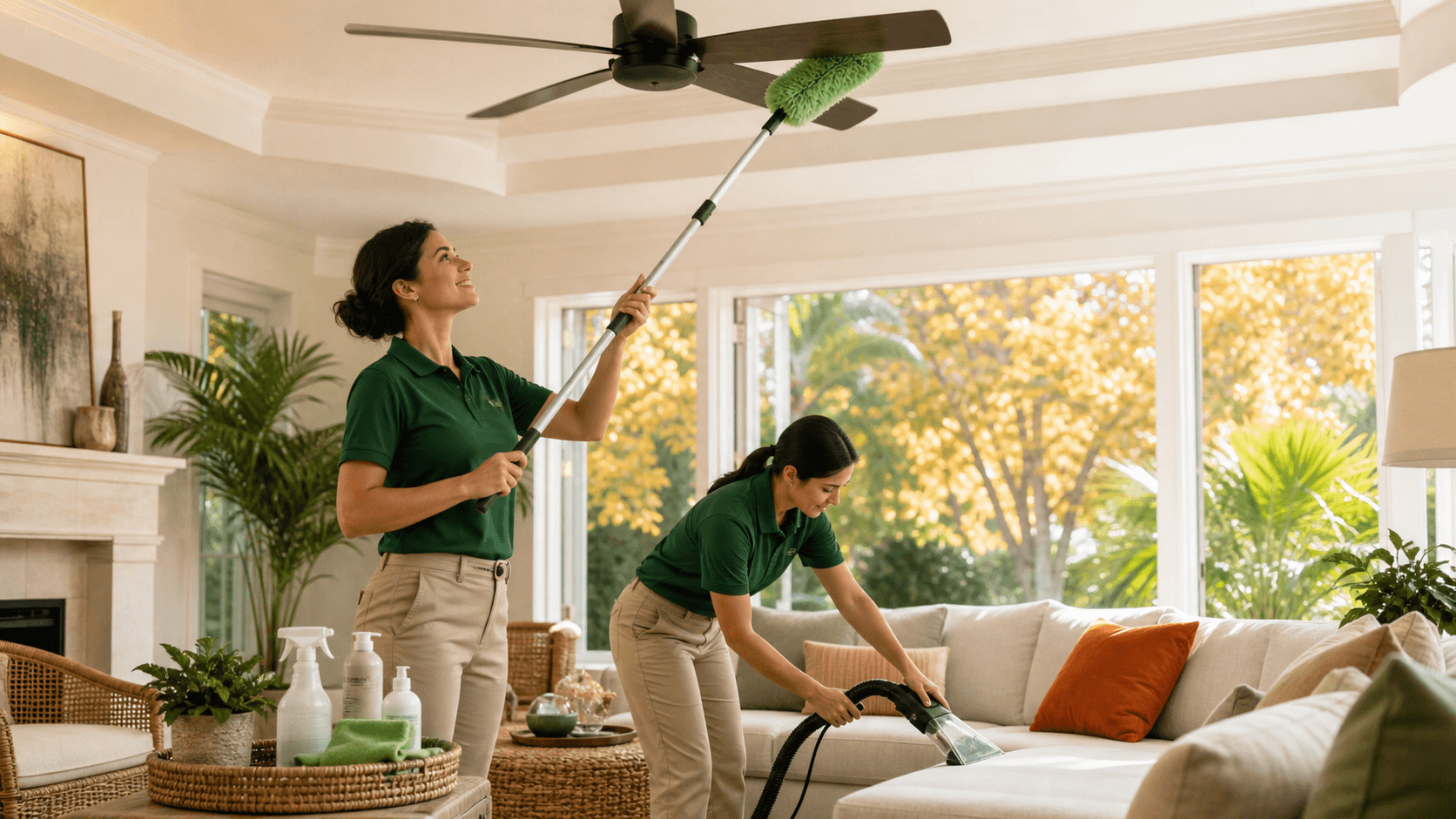 How Residential Cleaning Services Change in the Fall